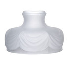 10  Satin Crystal Coleman Oil Lamp Shade