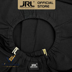 Jrl Rec01 Black Gold Barber Cutting Cape Eco-friendly Salon Styling Drape