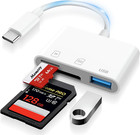 Usb C Sd Card Reader For Iphone 16  Ipad  Macbook  Android     3-in-1 Memory Card