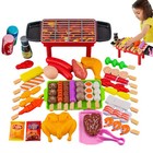 Kids Bbq Pretend Play Kitchen Food Toys Cooking Playset For Kids Set