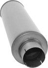 Diesel Performance Muffler Heavy Gauge Stainless 4  Id In out  7  Round   Xs2772