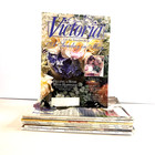 Vintage At Home With Roses Victoria Mix Lot Of 8 Magazines 1997