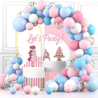 6ft Metal Arch Backdrop Stand Wedding Arch Frame Parties Wedding Floral Balloon