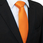 Solid Color Tie Mens Necktie For Business And Wedding