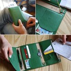 Rfid Blocking Slim Leather Travel Passport Wallet Id Card Case Cover Holder Us