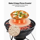 Uimoso 16-inch Round Cordierite Pizza Stone For Oven And Grill Baking