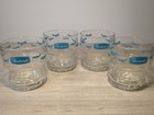 Set 4 Vintage Beechcraft Low-ball Aviation Airplane Aircraft Bar Glasses Whiskey