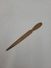 Vintage Solid Brass Gold Tone 7 5  Inch Metal Letter Opener