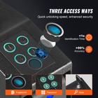 Uimoso Mounted Gun Safe For Pistols Biometric Gun Safe 3 Access Ways 1 Pistol