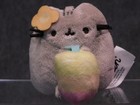 Gund New Pusheen With Drink Tropical Vacation Blind Box Series 26 Plush Cat