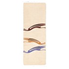 Japanese Tenugui Tapestry Cotton Hand Towel Rabbit Pattern With Flowing Waves