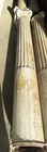 Antique Ionic Porch Column With Scamozzi Capital  9 4  Tall X 12  Dia 