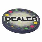 Da Vinci Large 2 Inch Ceramic Texas Holdem Poker Dealer Button