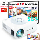 Vankyo 4k Movie Projector 1080p 2 4 5g Wifi Led Video Home Theater Cinema Hdmi