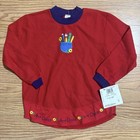 Vintage 90s Girls Club By Healthtex Art Class Shirt New Nwt 10 12 Nos School