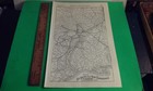 Rare 1903 Map St  Louis And San Francisco Railroad Routes And Connecting Lines