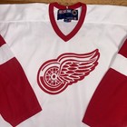 Detroit Red Wings Chris Osgood Vintage Ccm Hockey Jersey Xxlarge White Nhl