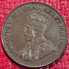 High Grade Xf Details 1921 Canada Small One 1 Cent Coin-scratch-nov636