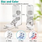 2pcs Rabbit Water Bottle  17oz Hanging Water Fountain Automatic Dispenser No    