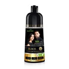 Hair Dye Shampoo 3 In 1 Herbishh Black Shampoo