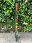 Tiki Totem Palm Tree Wood Mask Tropical Bar Patio Decor 39 x 6 in