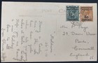 1933 British Post Office Casablanca Morocco Rppc Postcard Cover To England Rabat