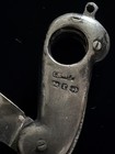 Rare Antique Sterling Silver Cigar Cutter Marked W  Hallmark Of A The Lion