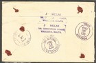 Malta 1959 George Cross Set  272-4 On Registered Cover Valletta To Usa  receiver
