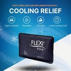 Flexikold Gel Soft Flexible Ice Packs For Injuries - Reusable Freezer Cold Pack