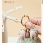 360   Rotating Clear Acrylic Display Case     Labubu