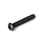 M8-1 25 Button Head Socket Cap Screws  Stainless Steel W  Black Oxide 18-8