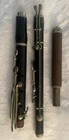 Old Early  Antique G s  Huller Melodia Germany Wooden Flute C   L p  Grenadilla