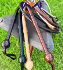 Kangaroo Leather Bullwhip  Indiana Jones Style Replica  Size 4ft-12ft