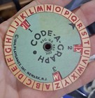 Vintage Tom Mix Secret Writing Manual And Code A Graph Secret Code Disc