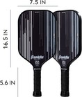 New Franklin Signature Pro Pickleball Paddle 16mm 52985c1 Maxgrit Black