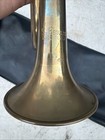 Vintage Us Regulation Brass Bugle High Polish Brass Finish W mouthpiece bag book