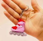 Men s   Women s Fashion Style Leather Clip Keychain Car Key Ring Fob Holder Gift