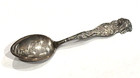 Cody Wyoming Sterling Silver 5 75  Spoon Native American Indian Teepee Horse Eu