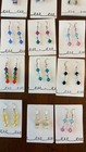 Crystal Costume Jewelry Mixed Lot Of New Earrings  Bracelets And Necklaces
