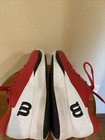 Wilson Rush Pro Ace Men s Tennis Shoe Infrared white black New With Box - Sale 