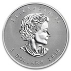 2016  5 Canada Silver Maple Leaf Coin Monkey Privy 1 Ounce  9999 Reverse Proof