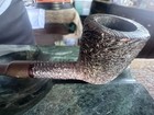 Vintage Sunrise Etched Grain 480 Estate Tobacco Pipe Made In England Comoy   s