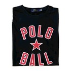 Polo Ralph Lauren Men s Custom Slim Fit T-shirt Polo Ball Crewneck Black