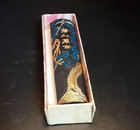 Unused Vintage Carved Chinese Calligraphy Black Ink Stick  Trailing Dragon