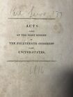 1815- 1816 Congress Laws Indian Treaties President James Madison Sioux Cherokee