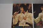 Vintage Elvis Souvenir Menu Folio Las Vegas Hilton 1975 Concert Edition Tour Pic