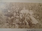 Antique 19th Century Victorian  Outside Family Photo