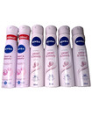 6 Pk Nivea Pearl   Beauty Womens Antiperspirant Deodorant Spray Made In Germany