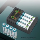 4slot Lcd Aa Aaa Battery Charger For Nimh Nicd Aa Aaa Rechargeable Batteries Lot
