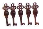 Victorian Skull Key Vintage Antique Style Cast Iron Skeleton Key Lot Of 10